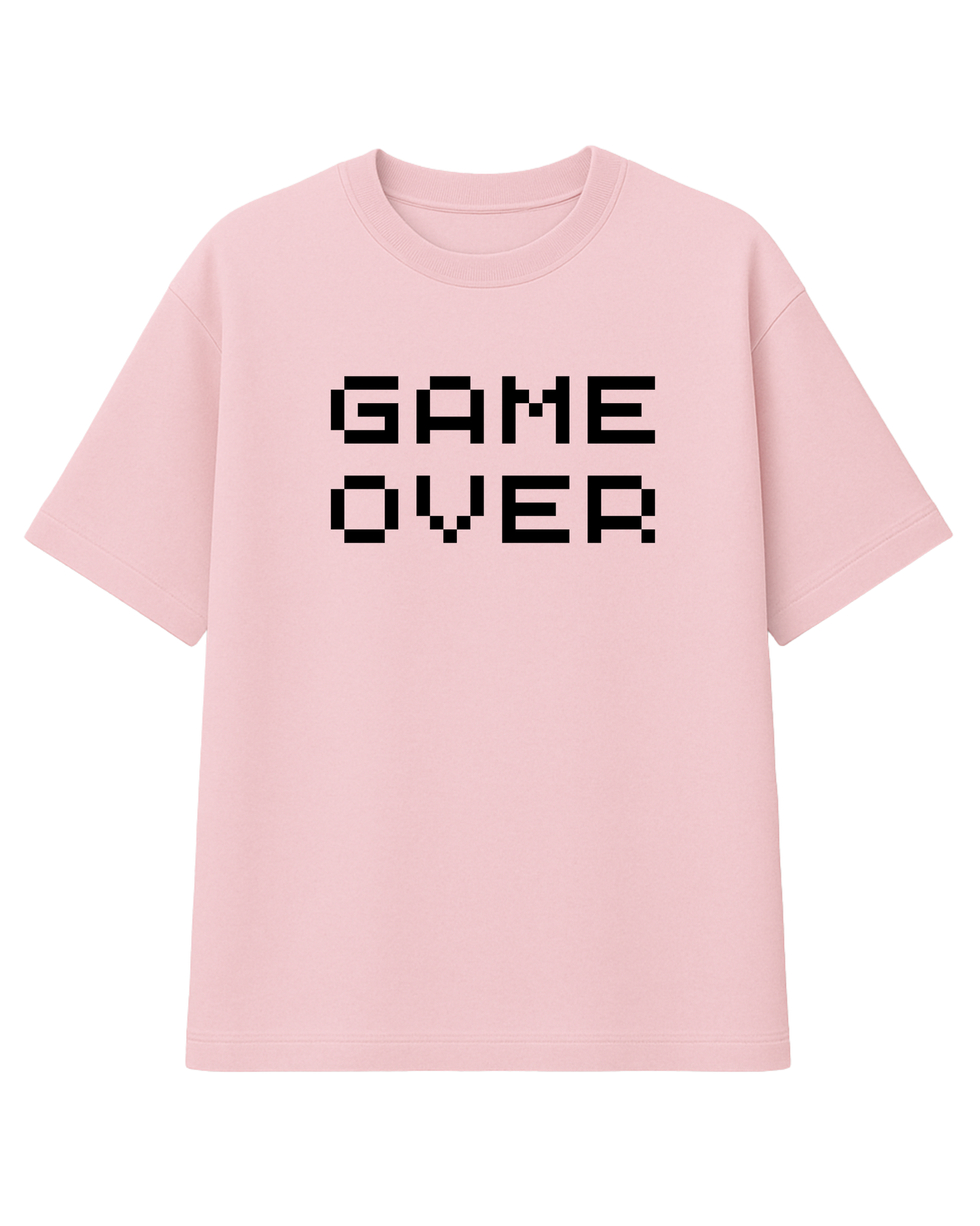 GAME OVER UNISEX OVERSIZED TSHIRT