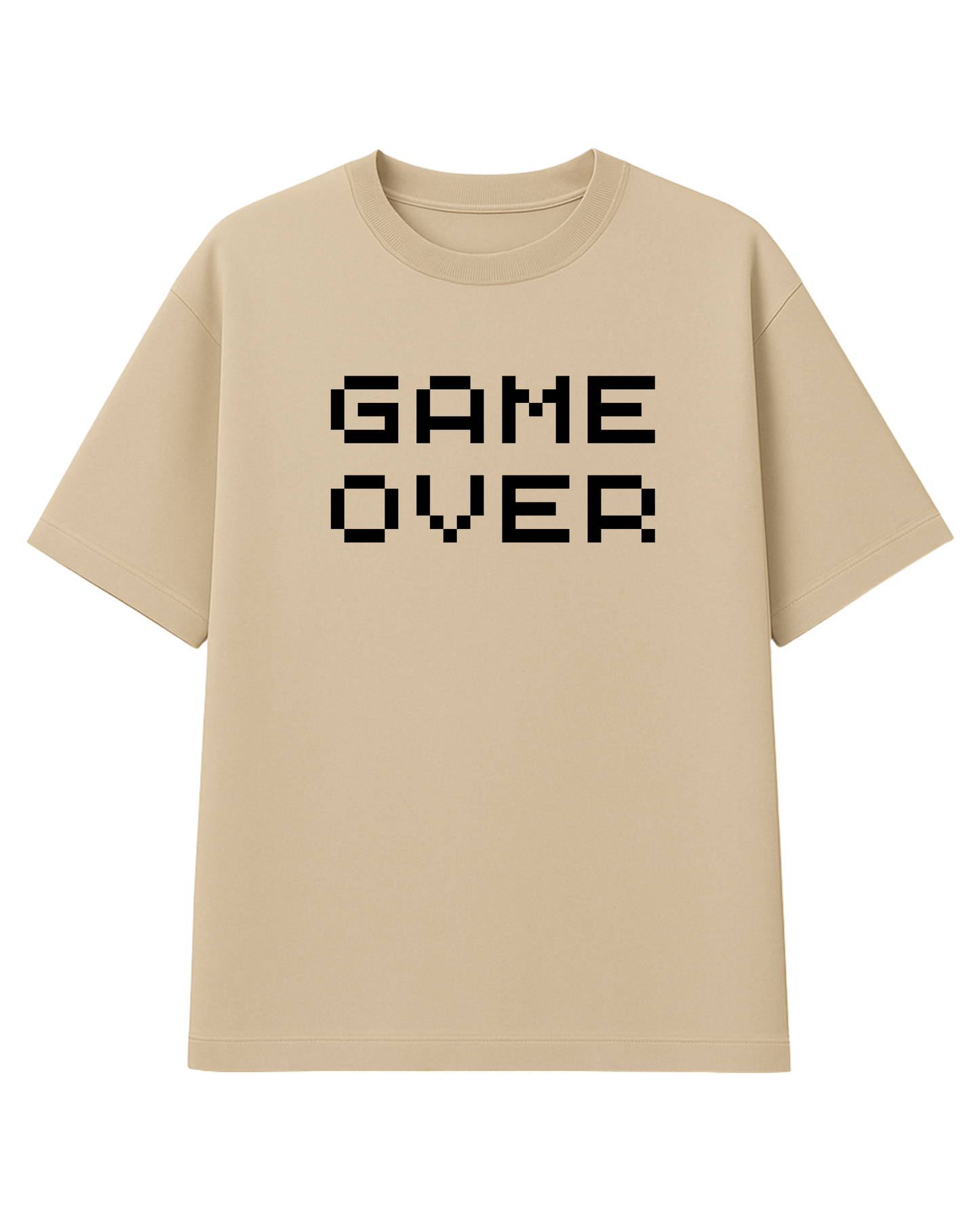 GAME OVER UNISEX OVERSIZED TSHIRT