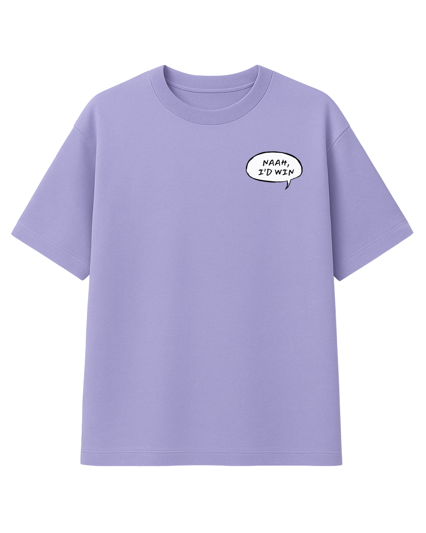 I'D WIN UNISEX OVERSIZED TEE