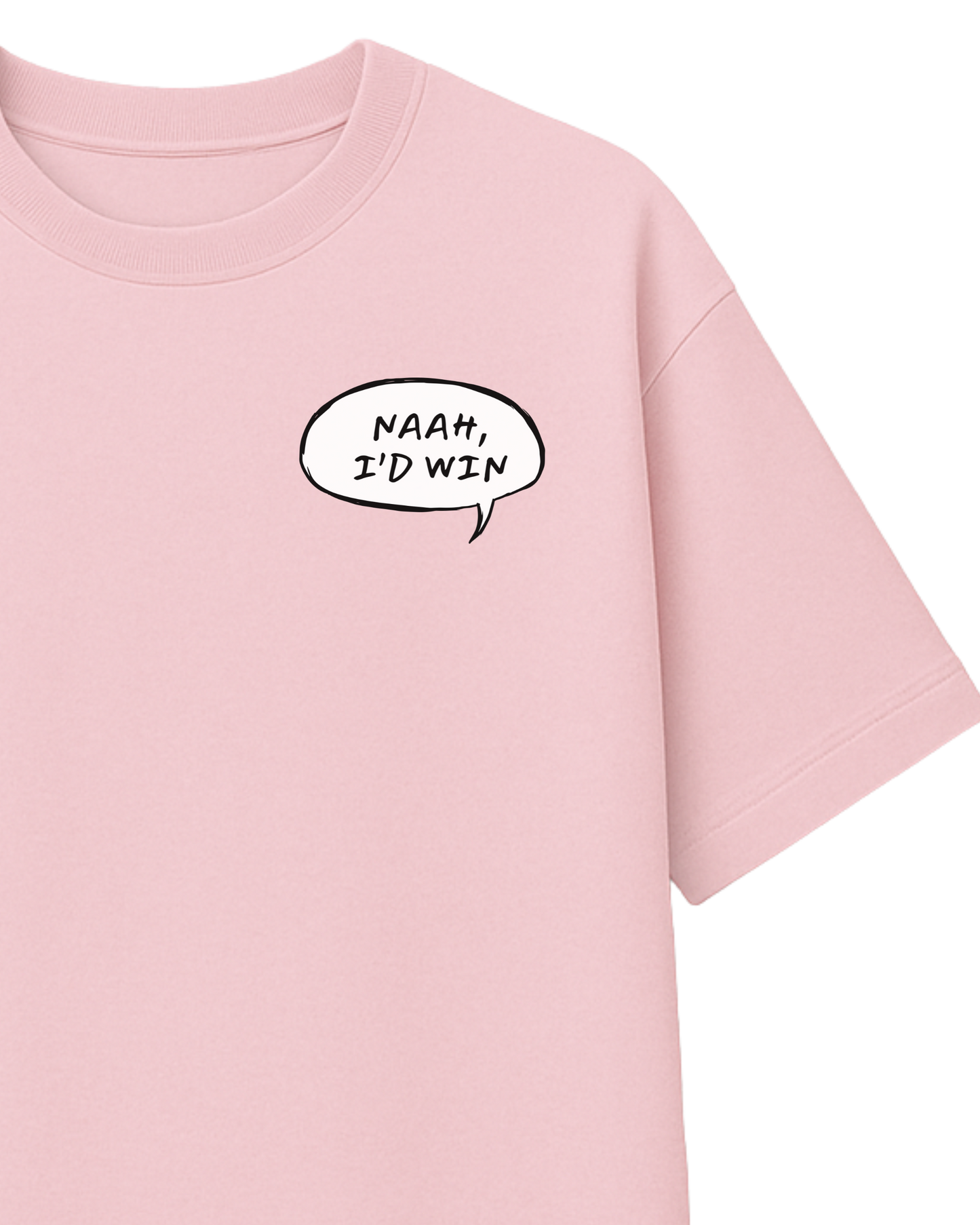 I'D WIN UNISEX OVERSIZED TEE
