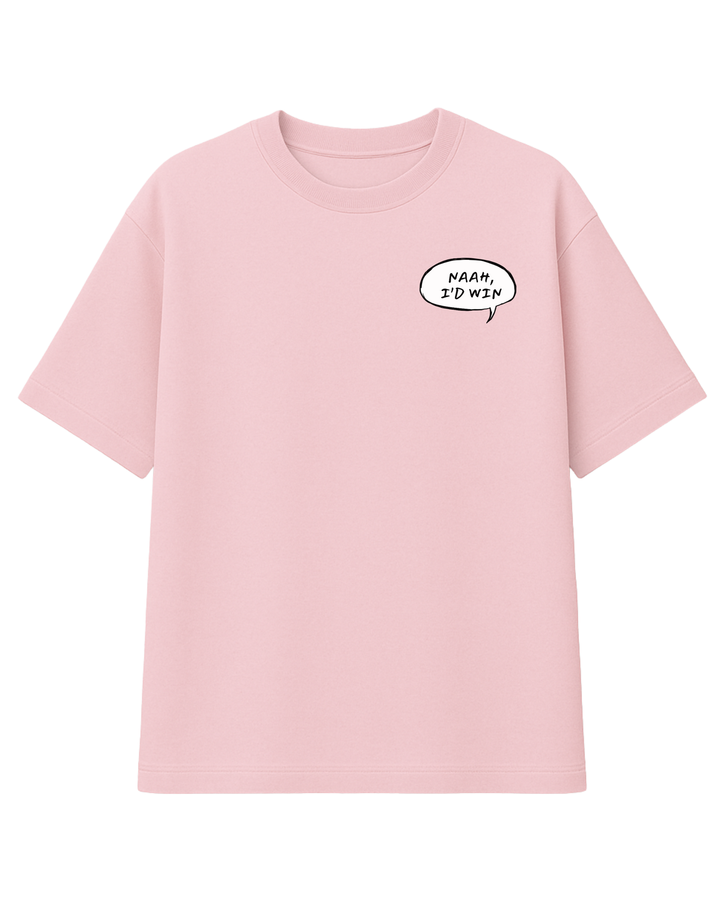 I'D WIN UNISEX OVERSIZED TEE