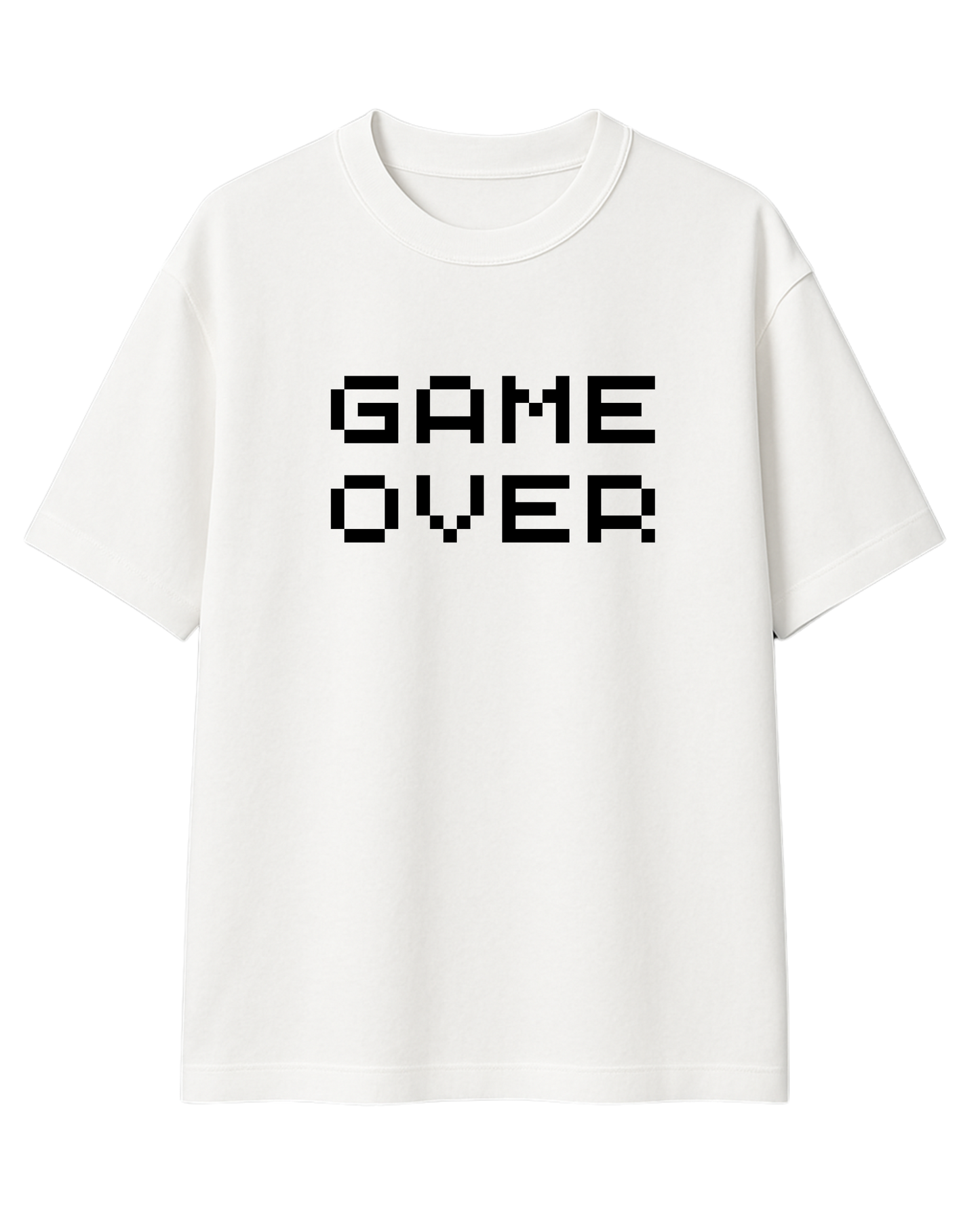 GAME OVER UNISEX OVERSIZED TSHIRT
