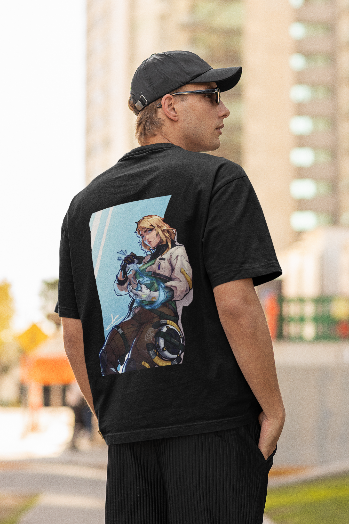 DEADLOCK UNISEX OVERSIZED TEE