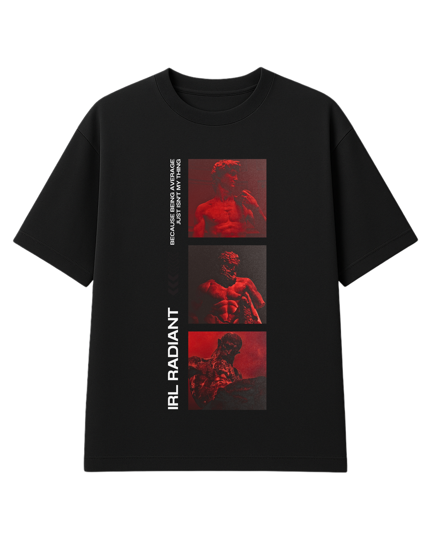 IRL RADIANT UNISEX OVERSIZED TEE