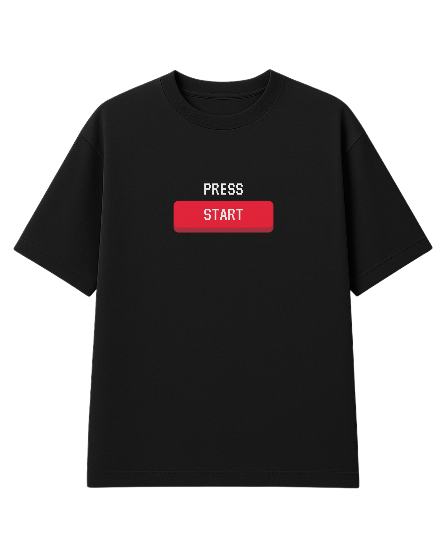 PRESS START UNISEX OVERSIZED TEE