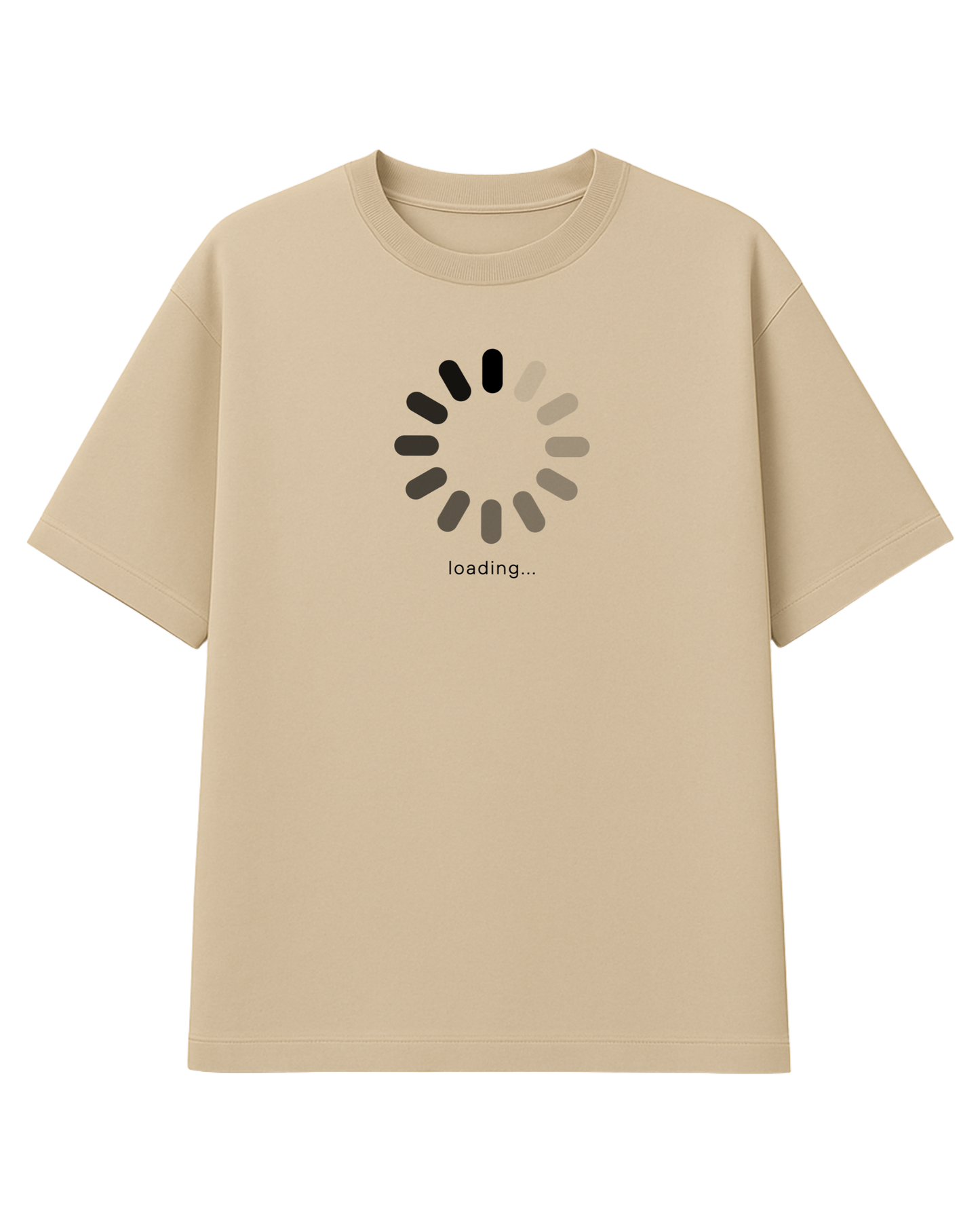 BUFFERING UNISEX OVERSIZED TEE
