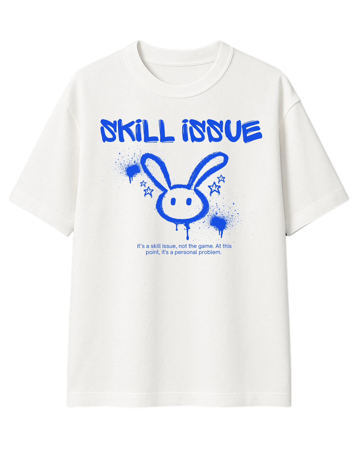 SKILL ISSUE UNISEX OVERSIZED TEE