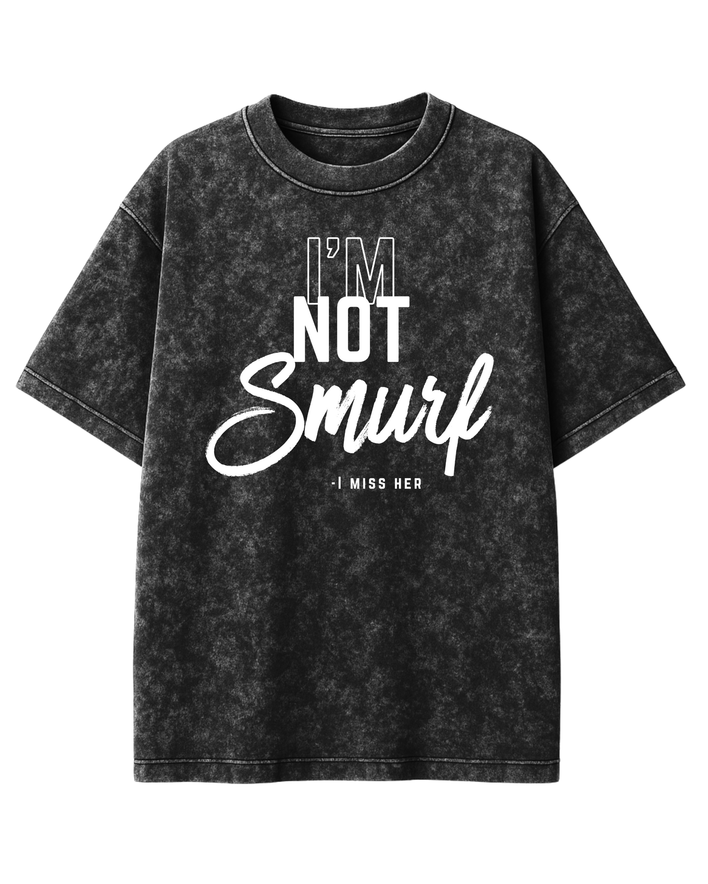 I MISS HER ACID WASH UNISEX OVERSIZED PREMIUM TEE