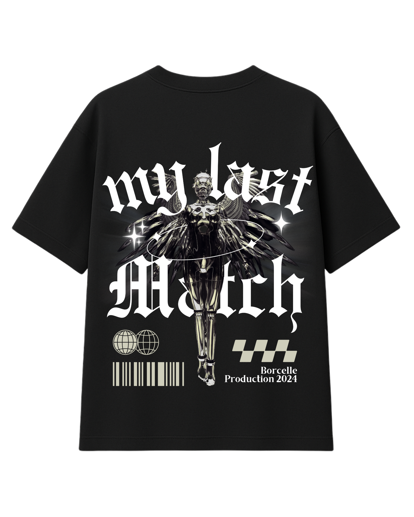 Won My Last Match Unisex Oversized Premium Tee