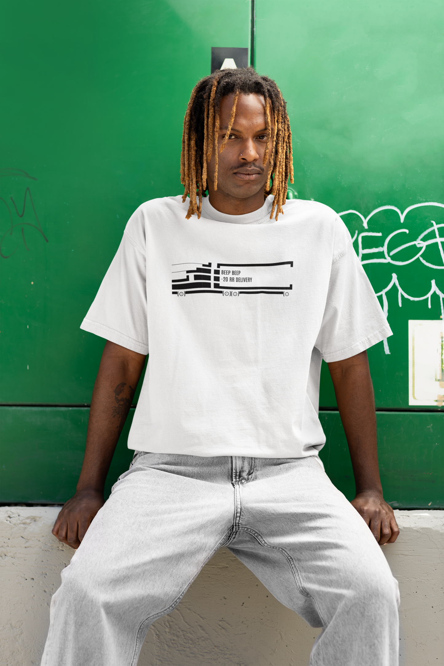 -20RR DELIVERY UNISEX OVERSIZED TEE