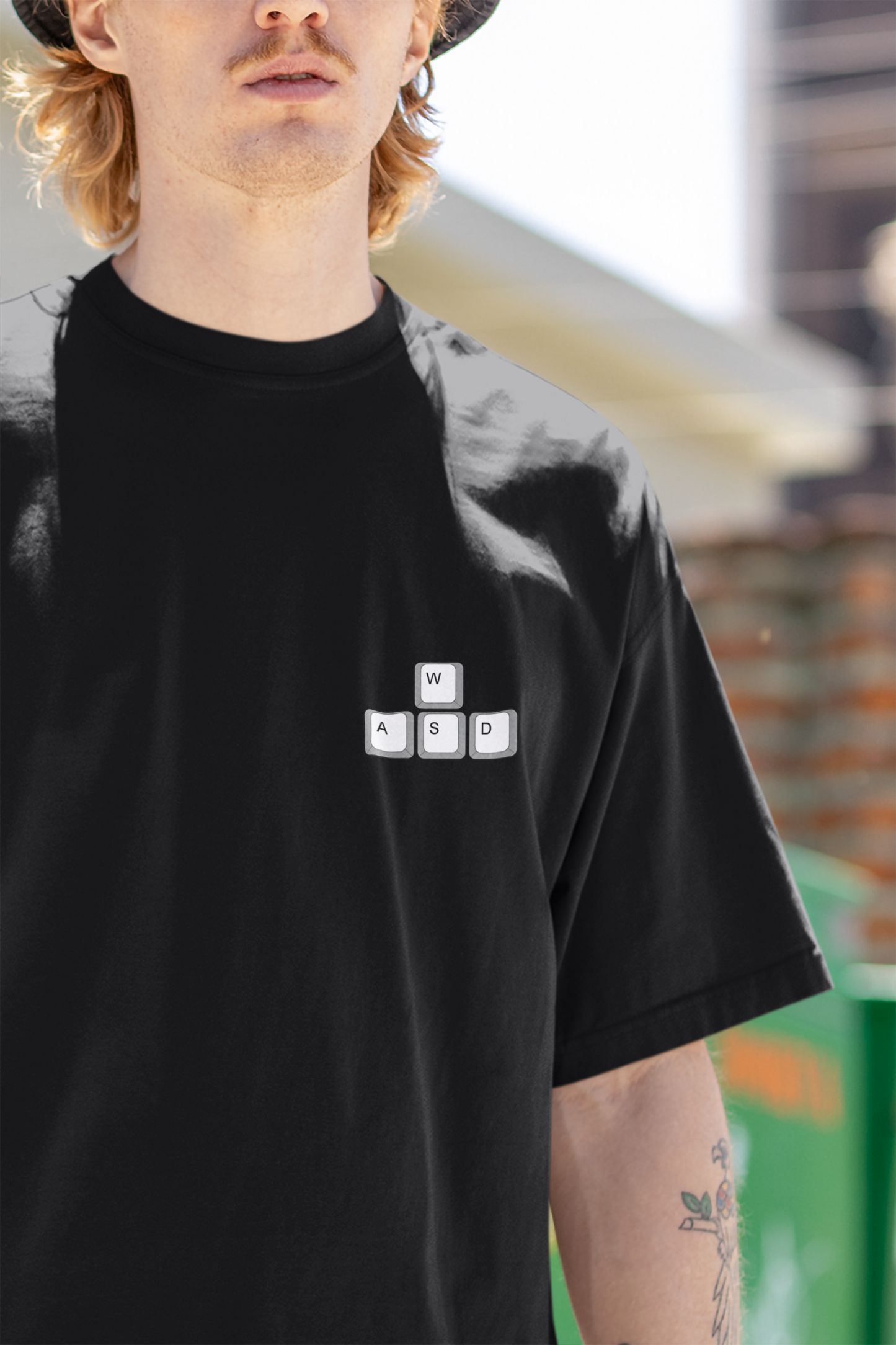 WASD UNISEX OVERSIZED TEE
