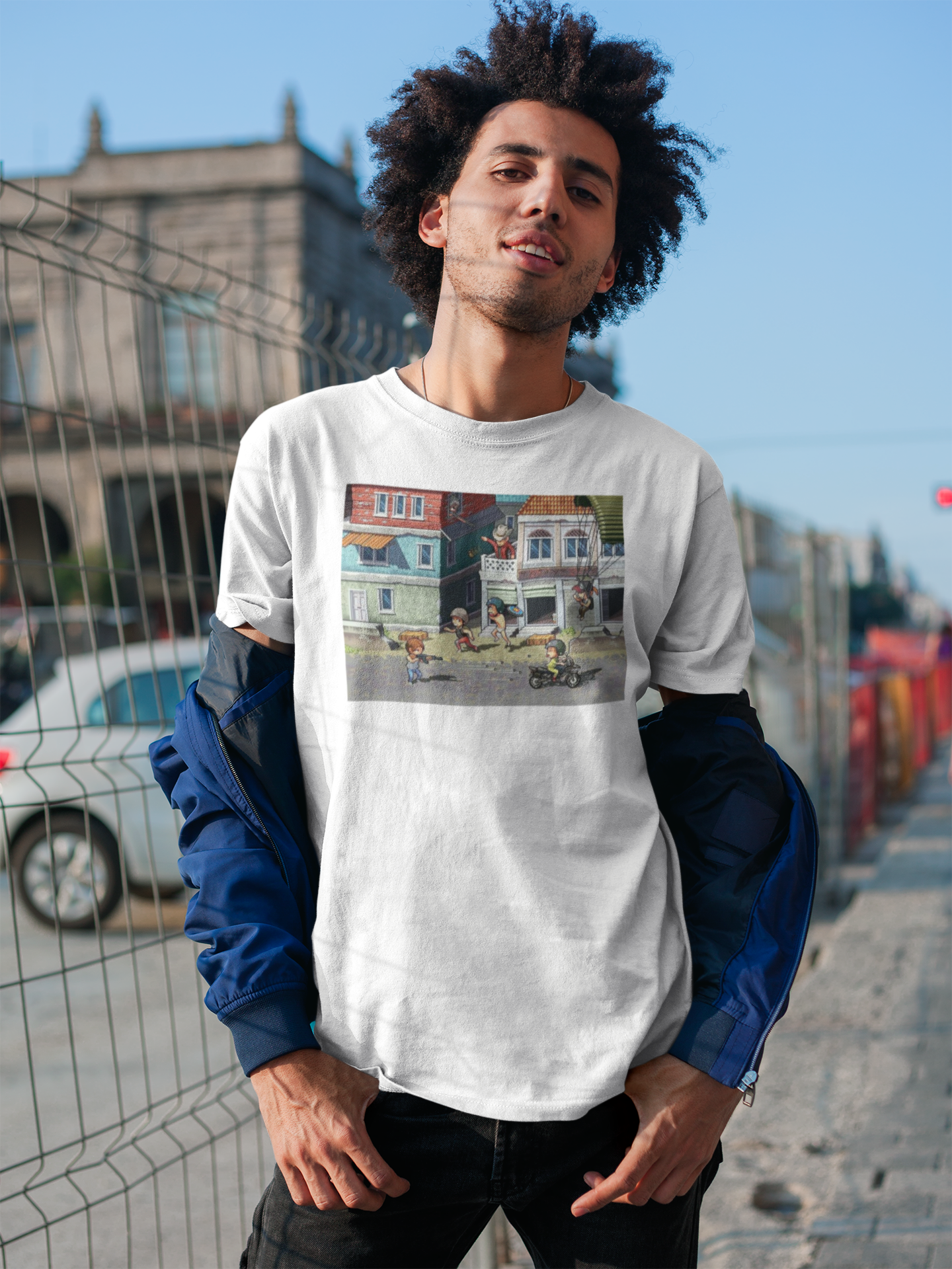 8bit Pochinki Unisex Regular Tee