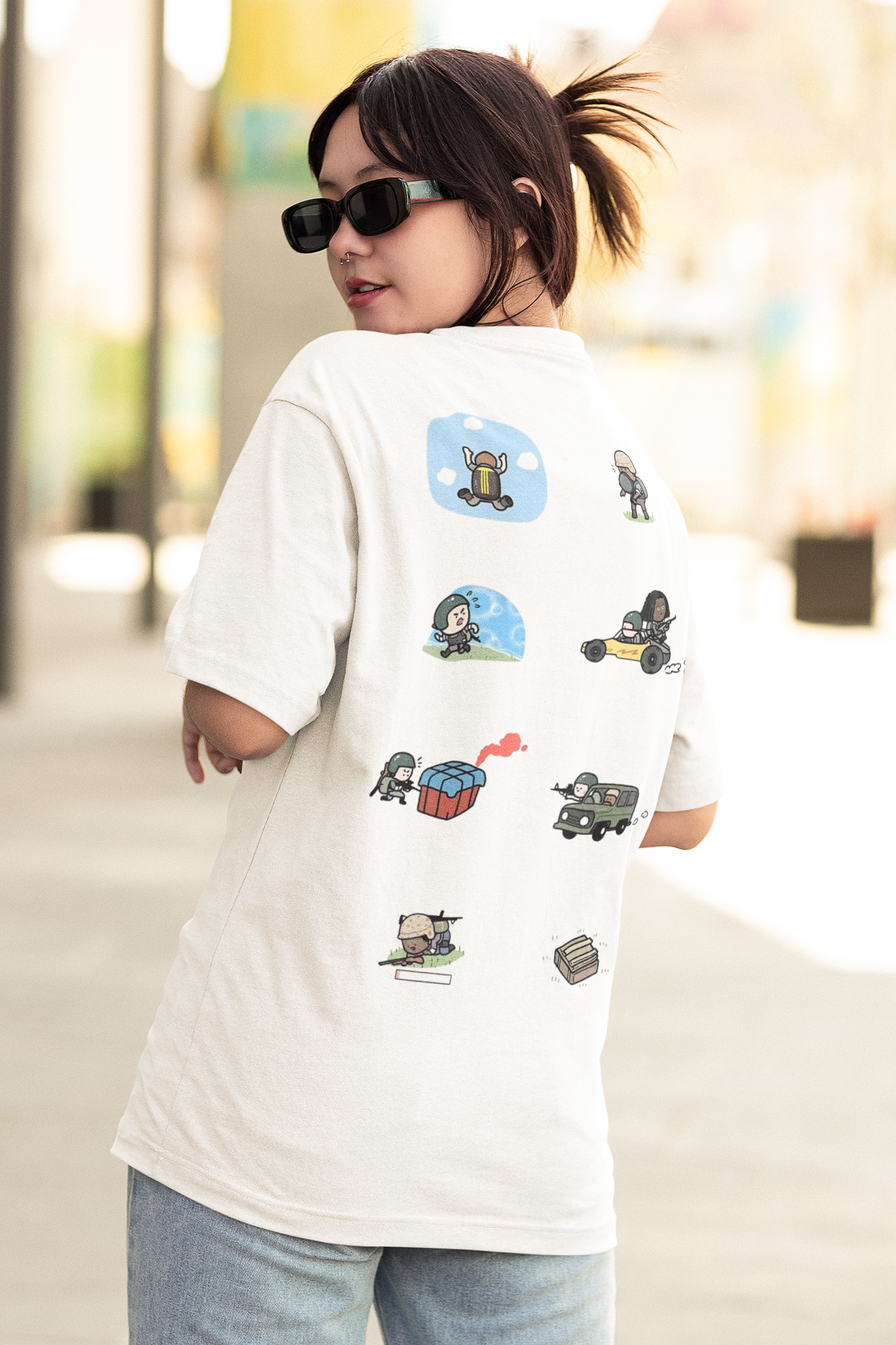 Game Journey Unisex Oversized Tee