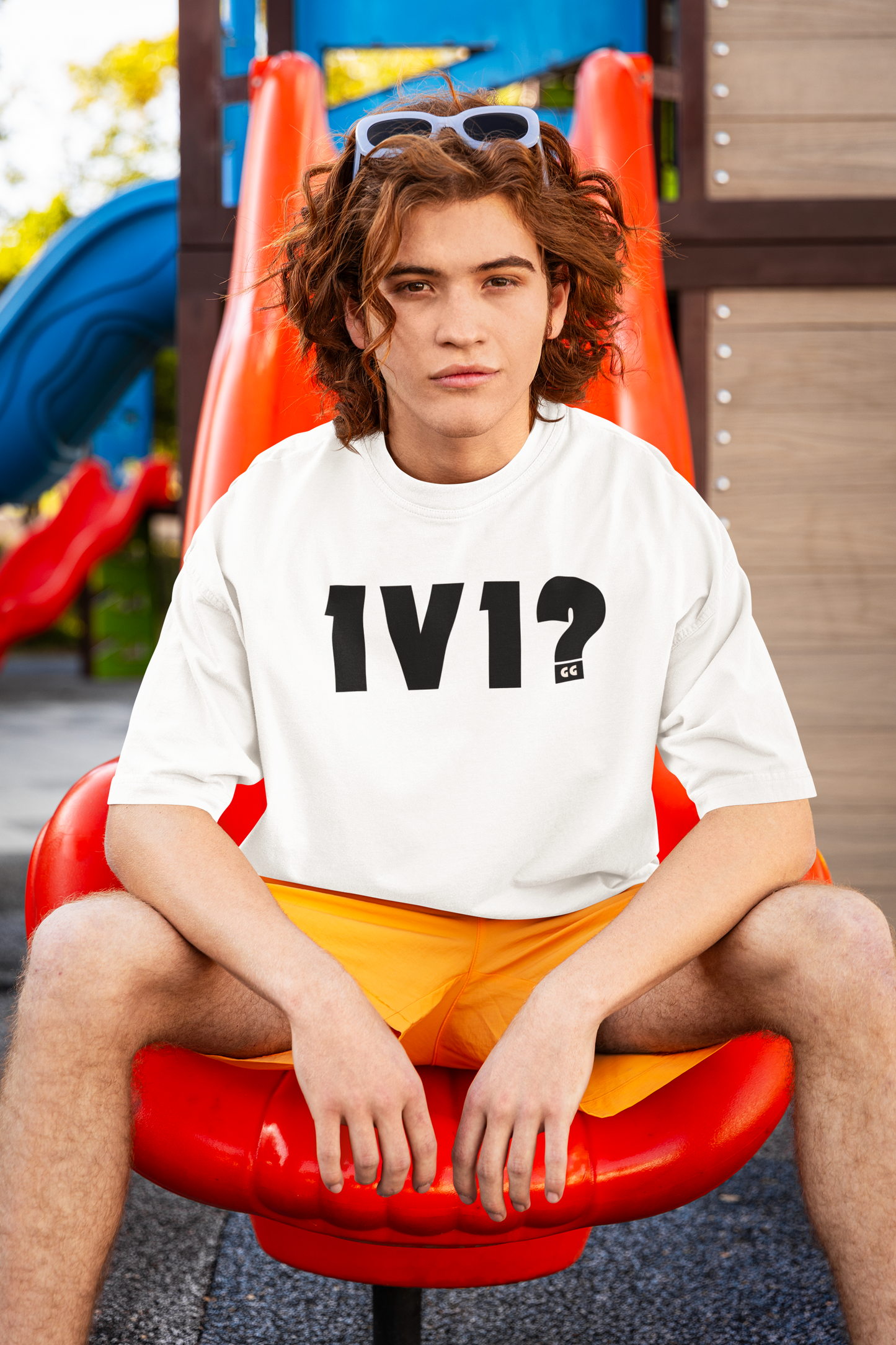 1V1 Unisex Oversized Tee