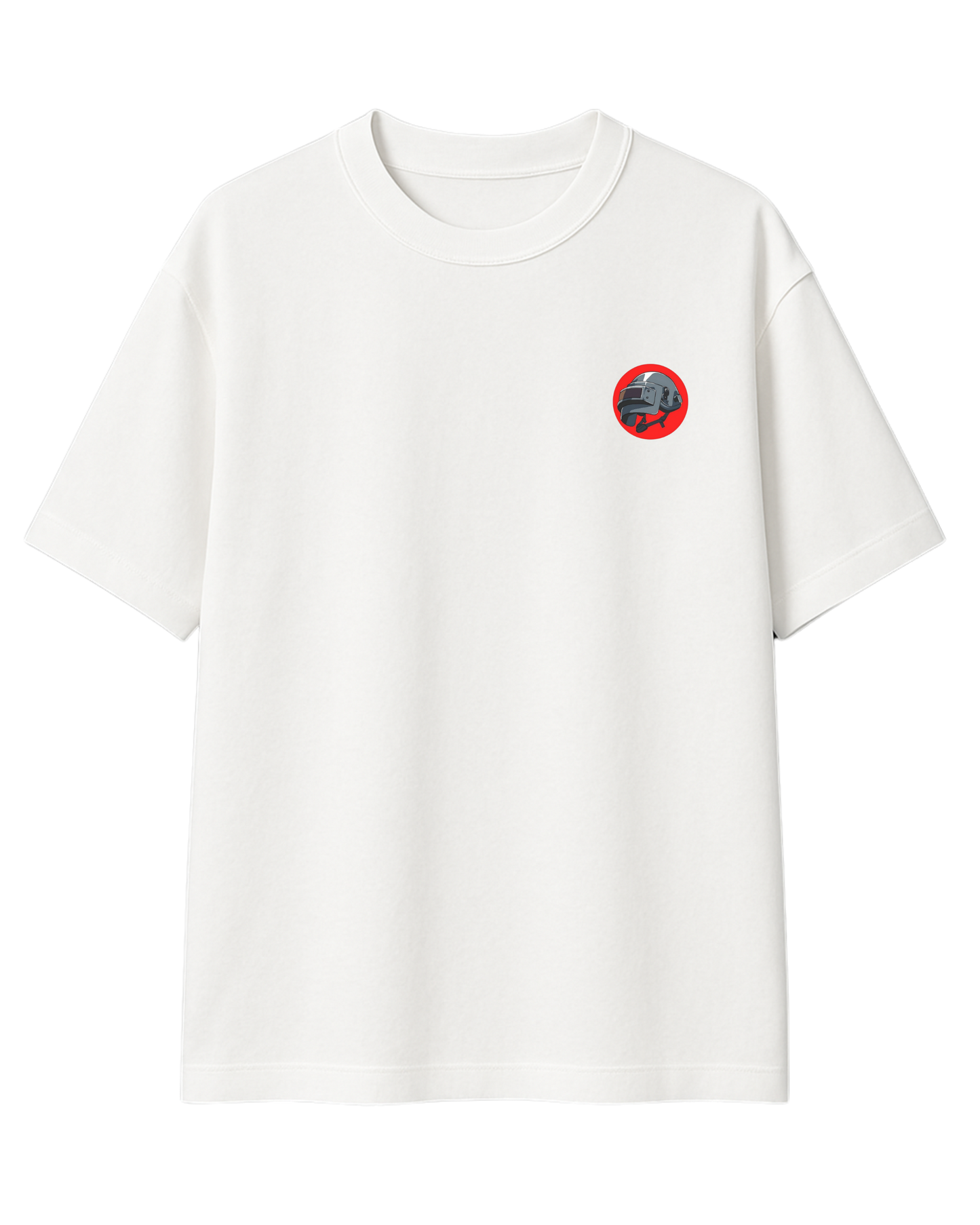 Pocket Helmet Unisex Oversized Tee