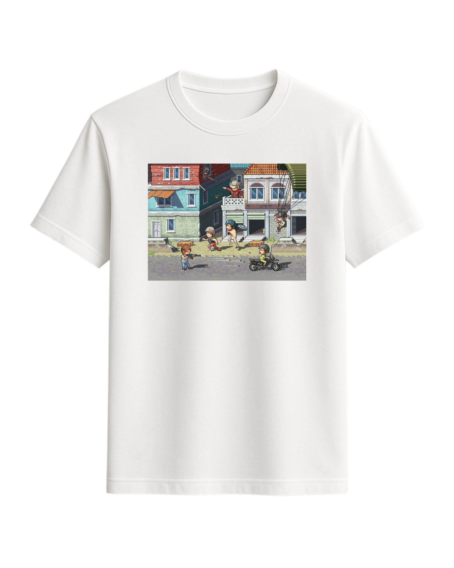 8bit Pochinki Unisex Regular Tee