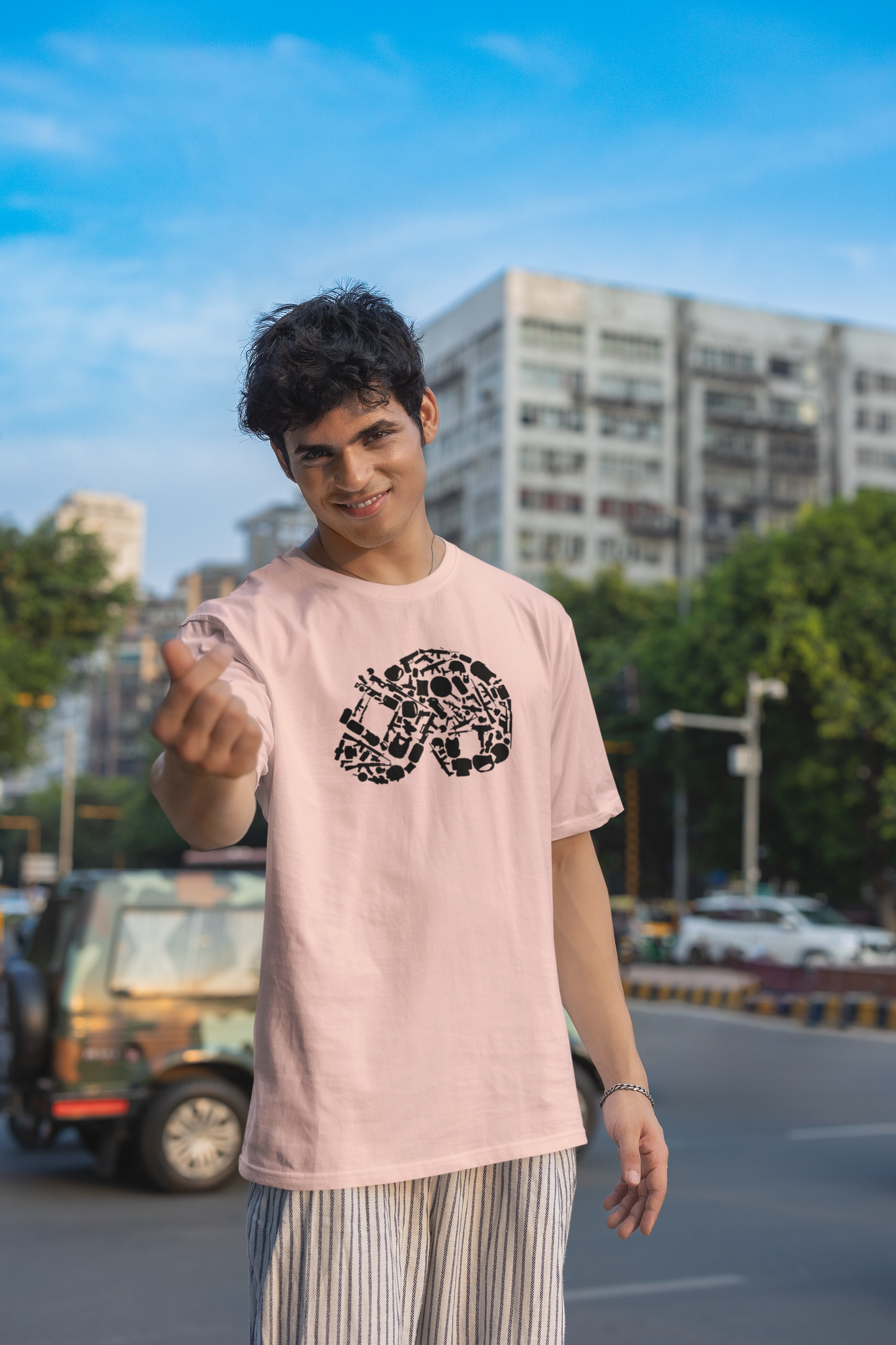 Helmet collage Unisex Regular Tee