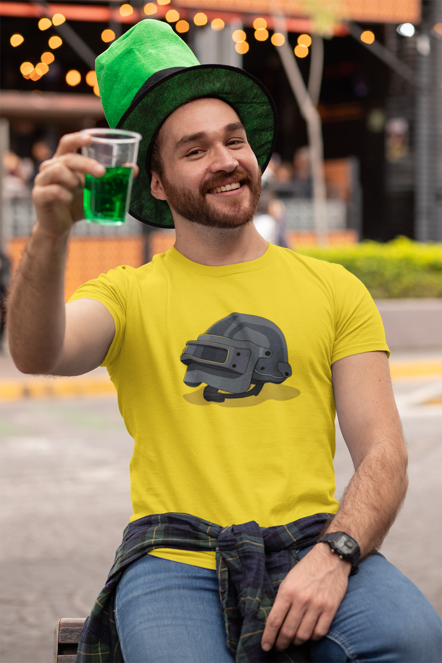 Lv3 Helmet Unisex Regular Tee
