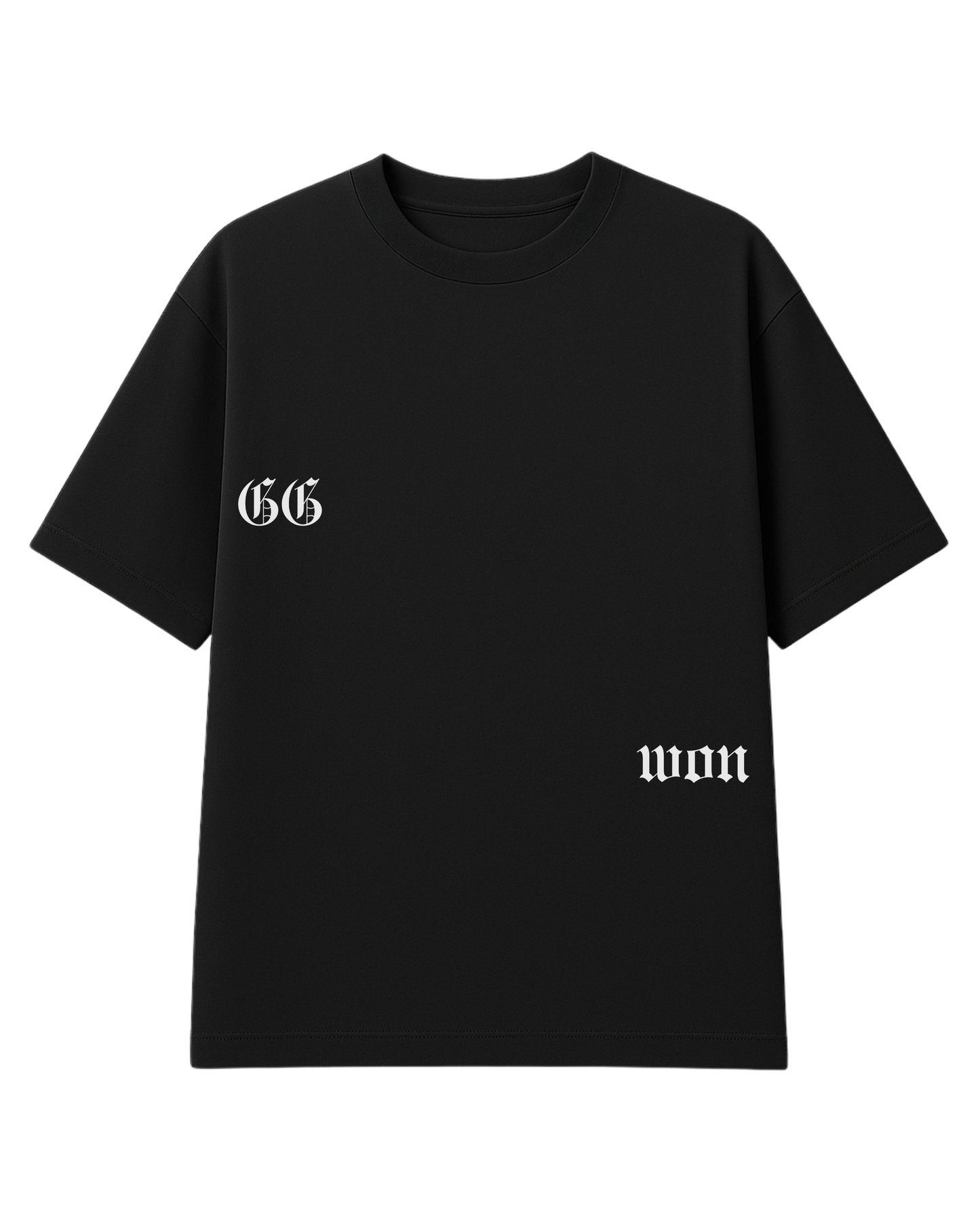Won My Last Match Unisex Oversized Premium Tee