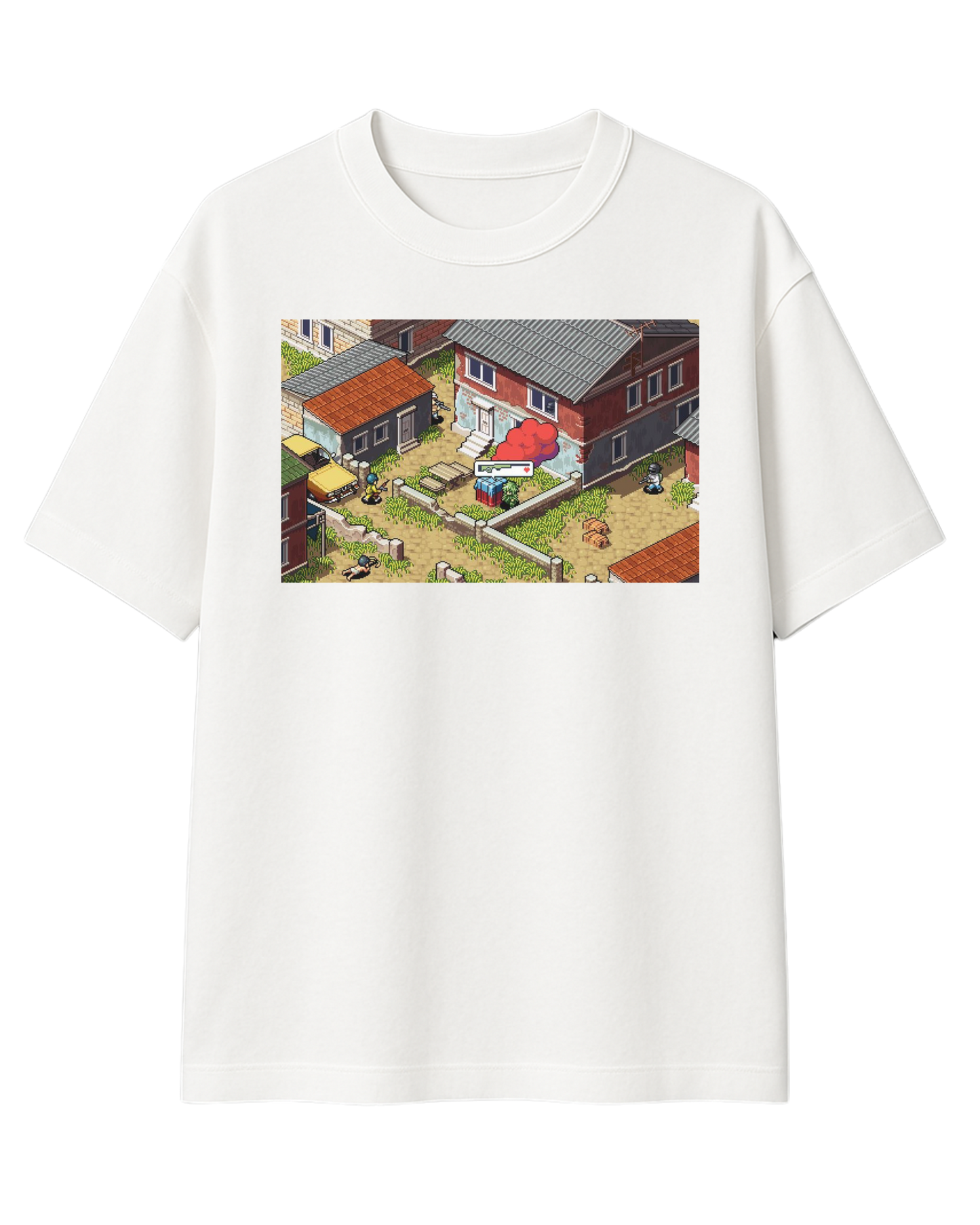 8bit Georgopol Unisex Oversized Tee