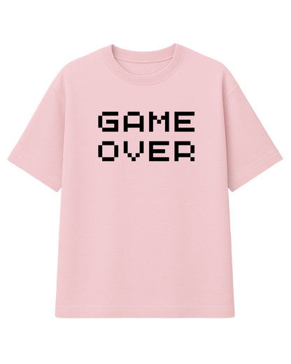 GAME OVER UNISEX OVERSIZED TSHIRT