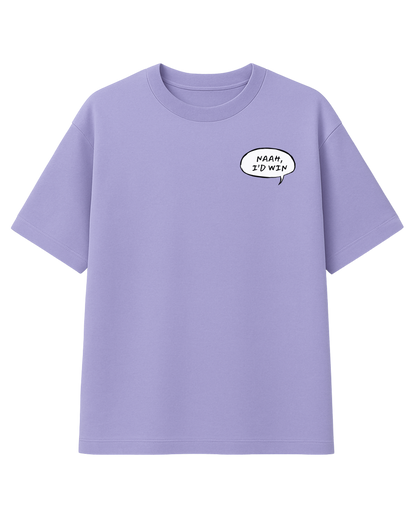 I'D WIN UNISEX OVERSIZED TEE