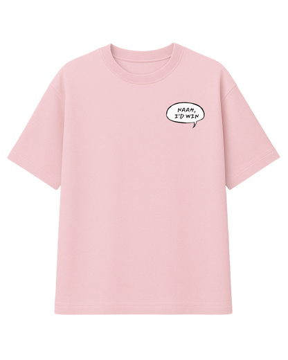 I'D WIN UNISEX OVERSIZED TEE