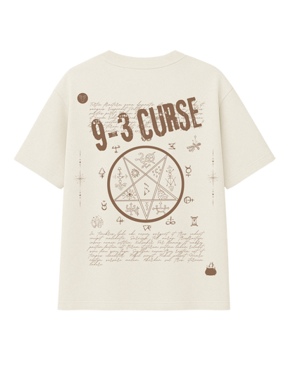 9-3 CURSE PREMIUM UNISEX OVERSIZED TEE