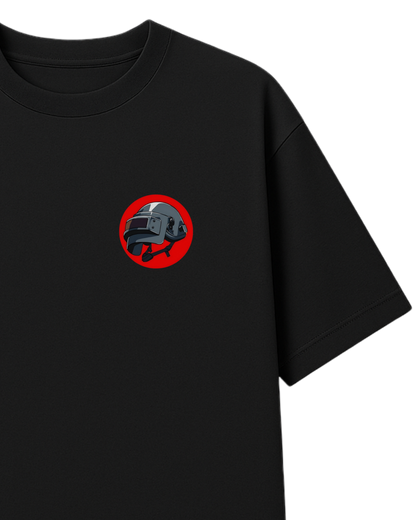 Pocket Helmet Unisex Oversized Tee