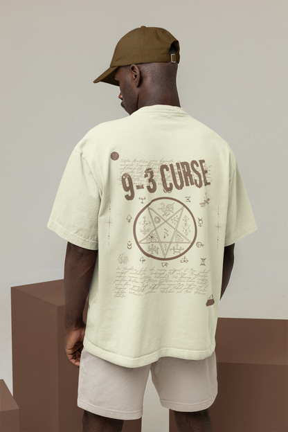 9-3 CURSE PREMIUM UNISEX OVERSIZED TEE