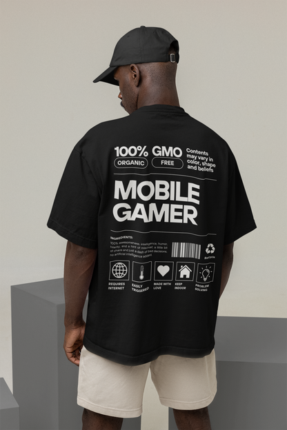 Mobile Gamer Unisex Oversized Premium Tee