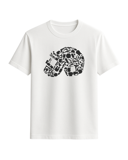 Helmet collage Unisex Regular Tee