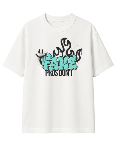PROS DON'T FAKE UNISEX OVERSIZED TEE