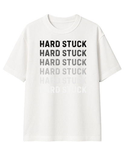HARDSTUCK UNISEX OVERSIZED TEE