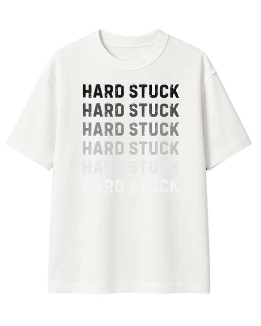 HARDSTUCK UNISEX OVERSIZED TEE