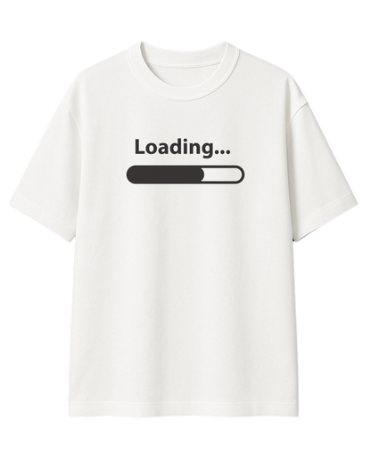 LOADING UNISEX OVERSIZED TEE