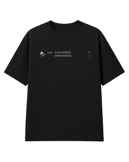 ALLIES BLINDED UNISEX OVERSIZED TEE