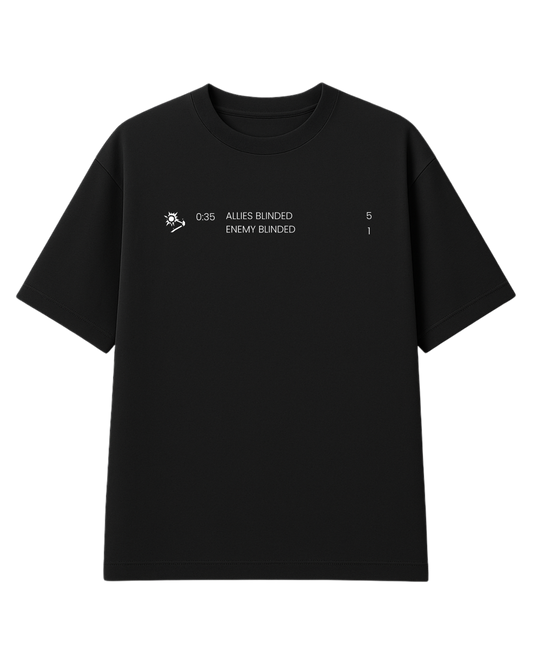 ALLIES BLINDED UNISEX OVERSIZED TEE