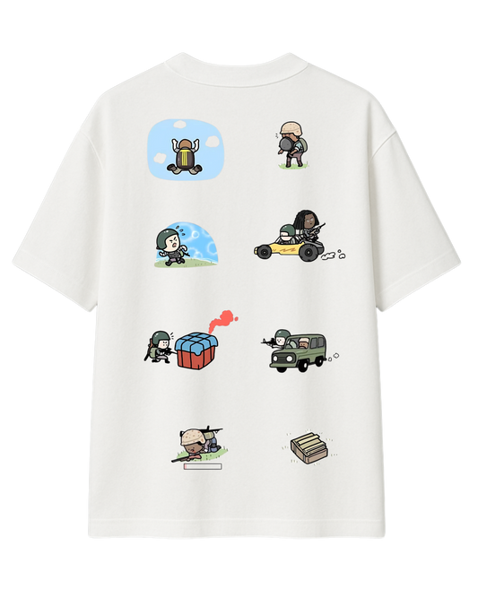 Game Journey Unisex Oversized Tee