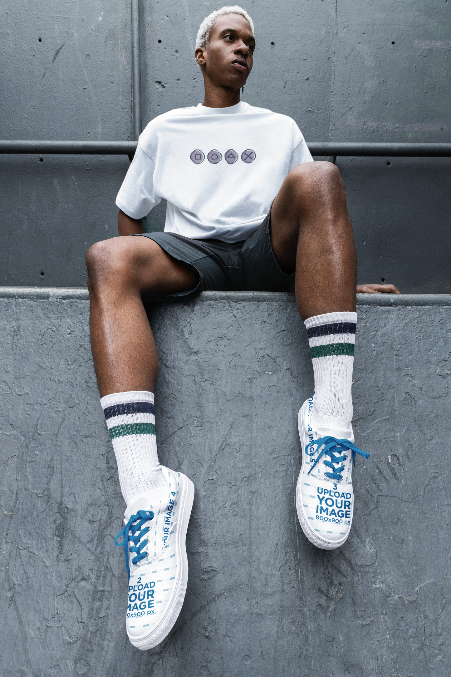 KEYPAD UNISEX OVERSIZED TEE
