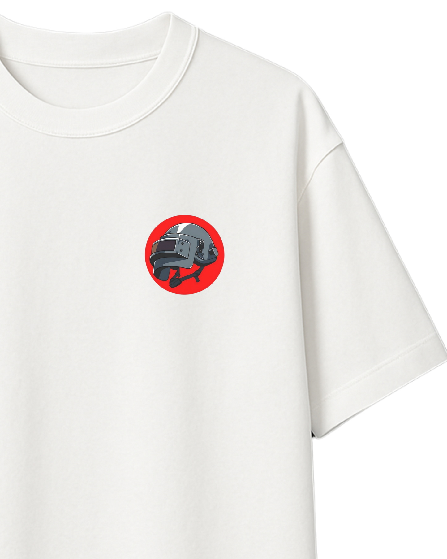 Pocket Helmet Unisex Oversized Tee