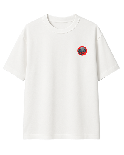 Pocket Helmet Unisex Oversized Tee