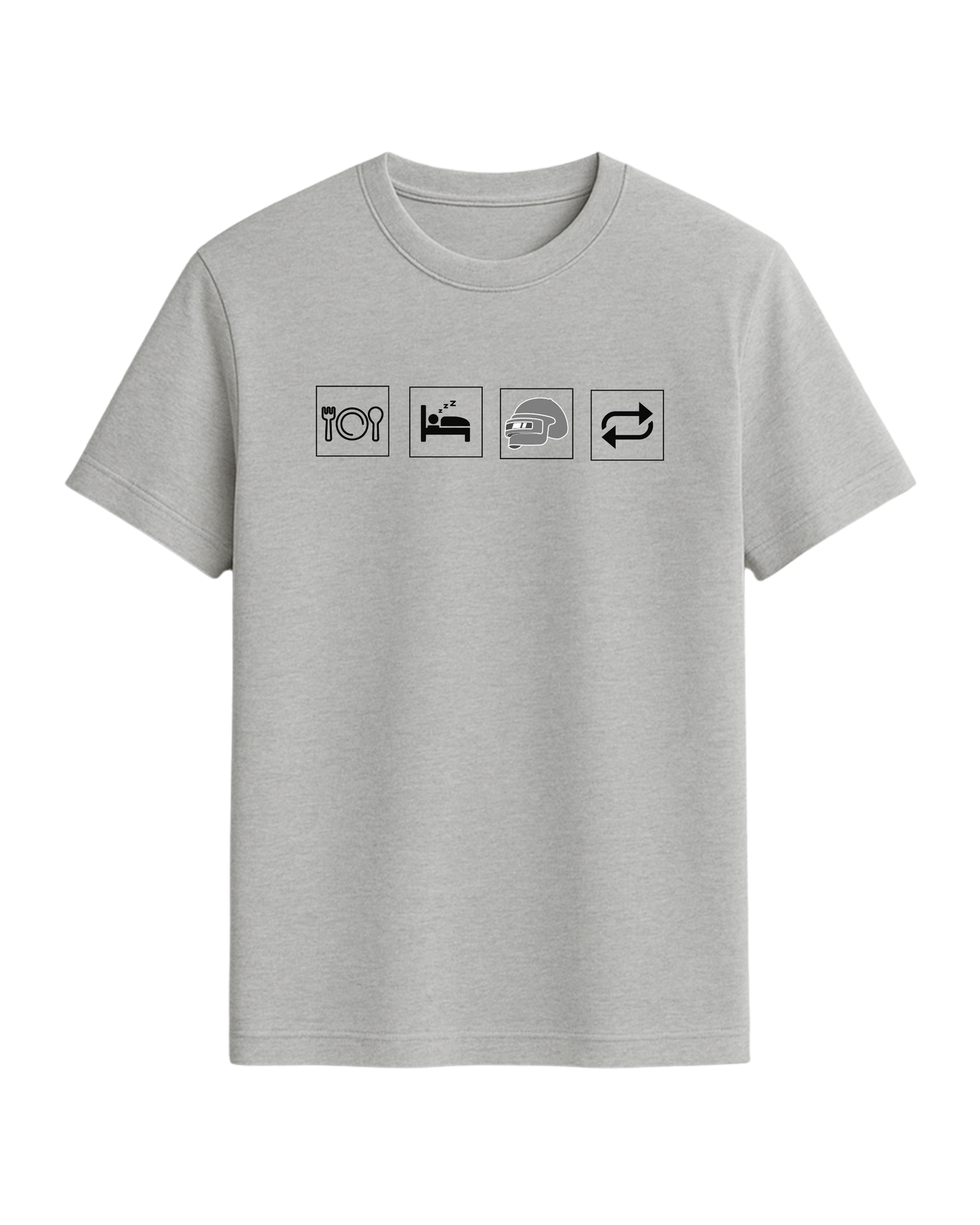 Eat Sleep Game Repeat Regular Tee