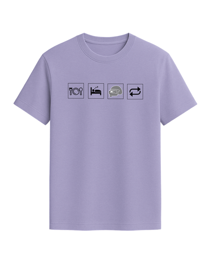 Eat Sleep Game Repeat Regular Tee
