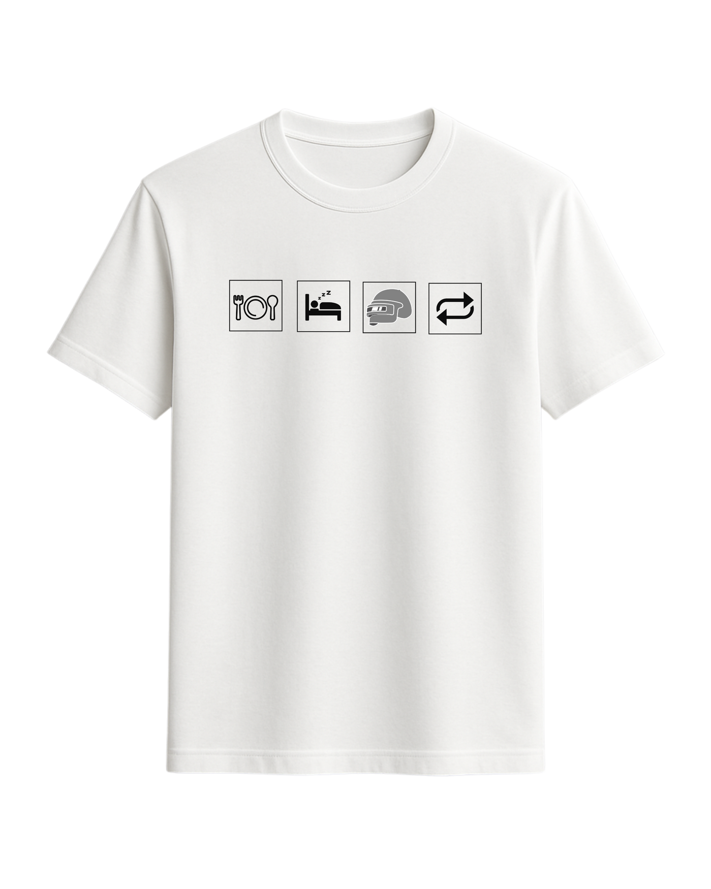 Eat Sleep Game Repeat Regular Tee