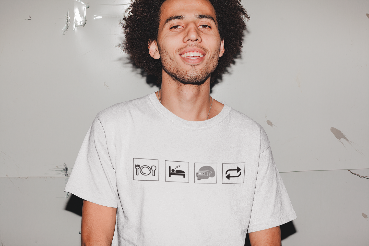 Eat Sleep Game Repeat Regular Tee